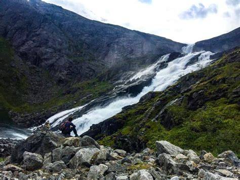 Rallarvegen na náhorní plošině Hardangervidda
