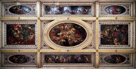 Malovaný strop Banqueting House Rubens