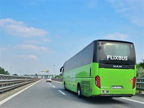 autobus FlixBus mezi Amsterdamem a Utrechtem
