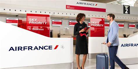 Air France samoobslužný check-in kiosk