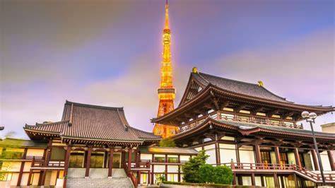 Tokio a kjótské chrámy kontrasty Japonska