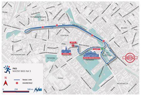 Mapa trasy půlmaratonu Olomouc 2026