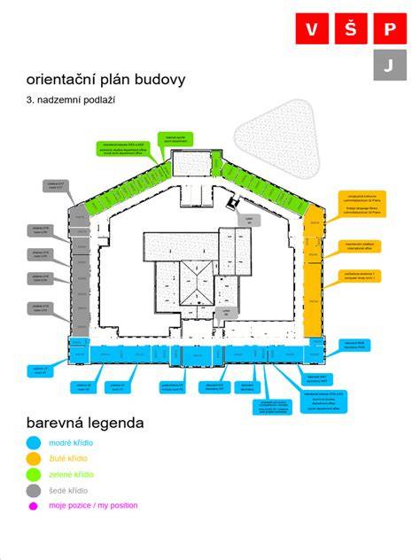 dispozice podlaží hotelové budovy