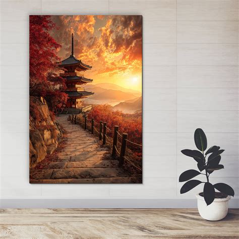 Šweitigoumská pagoda při západu slunce