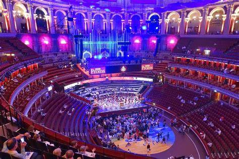Royal Albert Hall Londýn interiér