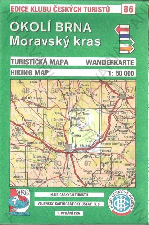 Mapa Olympské riviéry a okolí