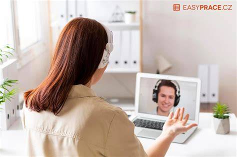 ideální prostředí pro online pracovní pohovor