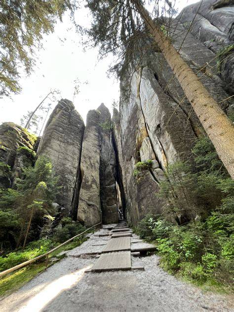 Adršpašské skály turistická stezka