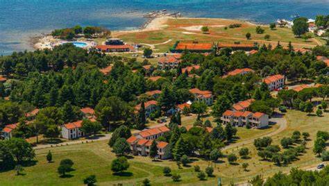 Resort Polynesia Katoro Umag letecký pohled