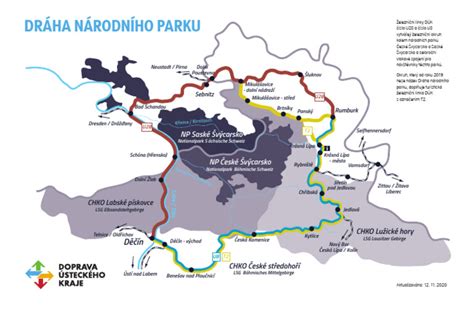 Mapa národního parku Appennino Lucano
