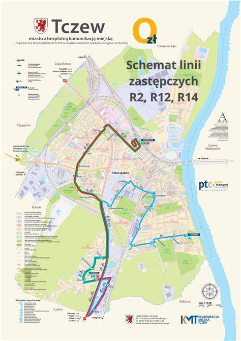 Mapa tras Líšenských pochodů