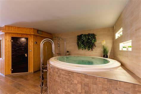 Relaxační bazén sauna vířivka penzion