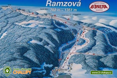 Lyžařské areály Ostružná Ramzová Petříkov