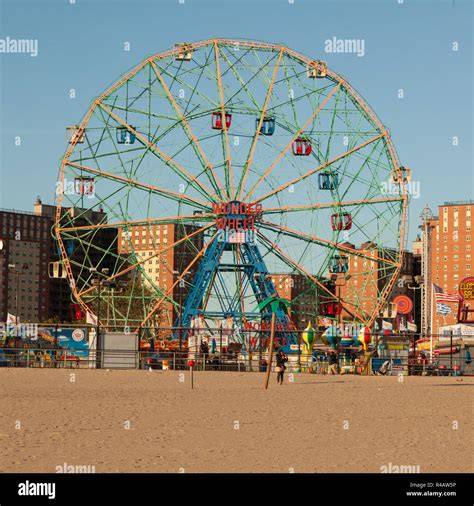 Coney Island Boardwalk a Wonder Wheel