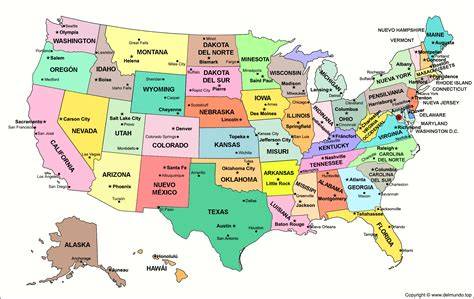Mapa vízových kategorií pro USA