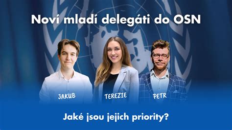 Čeští mladí delegáti na půdě OSN