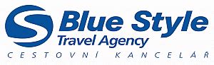 Historie loga cestovní kanceláře Blue Style