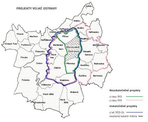 Mapa přímých letů z Ostravy