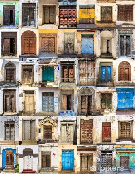 Stone Town dveře a úzké uličky