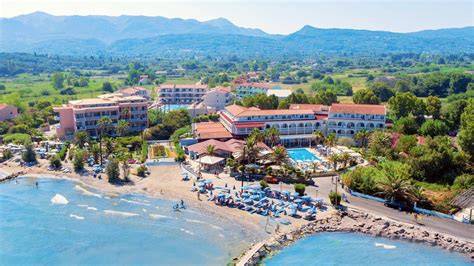 Mapa polohy hotelu Angela Beach Korfu