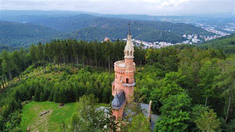 Goethova vyhlídka Karlovy Vary lesní cesta