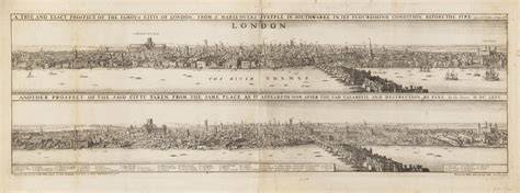 Václav Hollar Londýn před velkým požárem