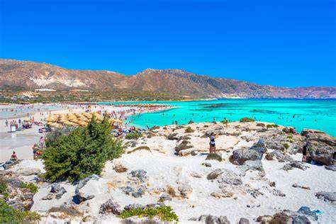 Mapa výletů po Krétě Knossos Spinalonga Balos