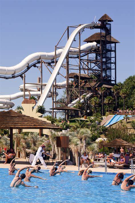 Aqualandia Caribe Bay Jesolo letecký pohled