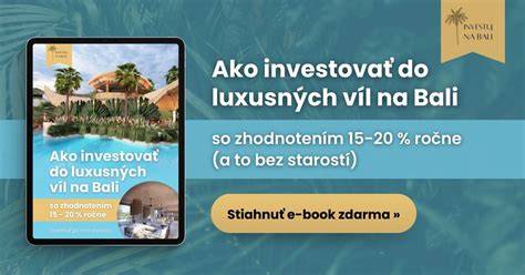 správa bungalovů a vil na Bali