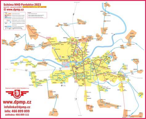 Mapa hotelu Michael a dopravy v Praze