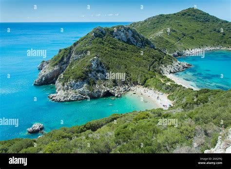 Porto Timoni zátoka poblíž Agios Georgios