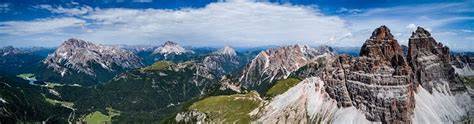 Panorama Dolomit ze Sillianu
