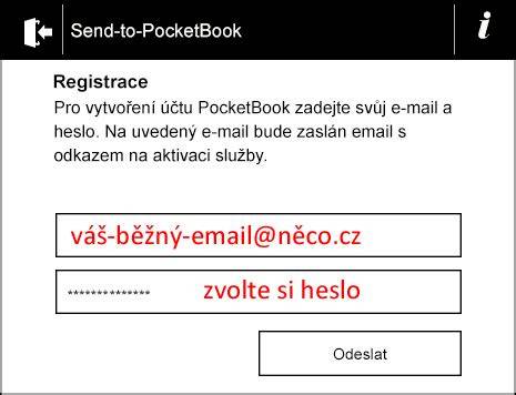Send-to-PocketBook odeslání e-knihy