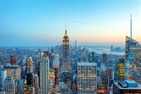 Panorama Manhattanu s mrakodrapy