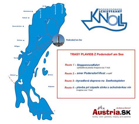 trajekt Schifffahrt Knoll u Podersdorfu