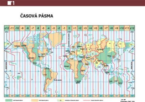 Mapa časových pásem Aruba Česká republika