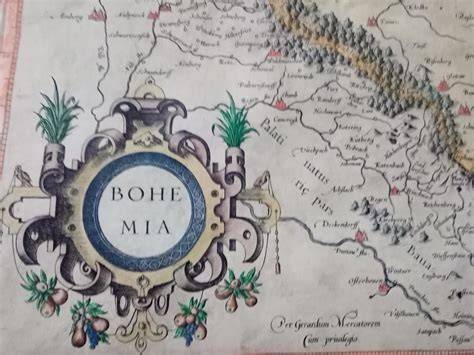 Historická mapa Svatojánských proudů