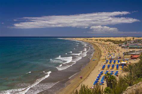 Playa del Inglés a duny Maspalomas