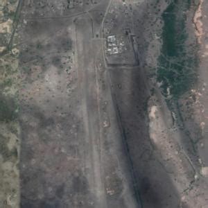 Akobo Airport nezpevněná ranvej