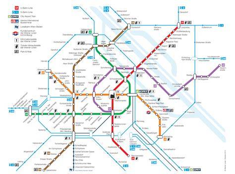 Stanice Wien Mitte metro přestupy