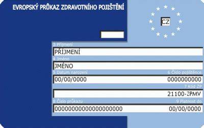 Evropský průkaz zdravotního pojištění EHIC