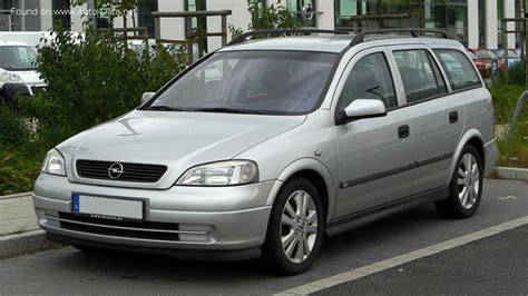Opel Astra G Caravan boční pohled