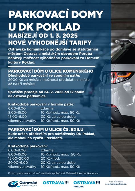 Parkovací domy u Pokladu Ostrava Poruba