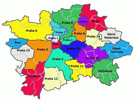 Mapa Prahy 4 s ulicí Štúrova