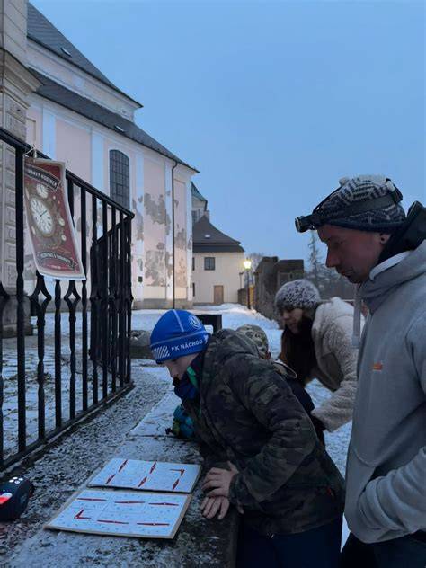 Skupina přátel v únikové hře