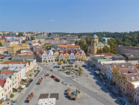 Historické centrum Havlíčkův Brod náměstí