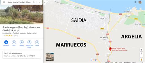 Marina Saïdia mapa a kotviště