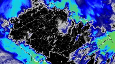 meteorologická mapa Vrchlabí a okolí